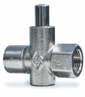 Клапан запорный кнопочный