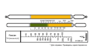 Индикаторная трубка Гексан 10-100;50-300 (4,5)