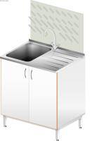 Стол-Мойка ЛАБ-800 МО