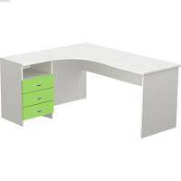 Стол угловой с ящиками М147-023
