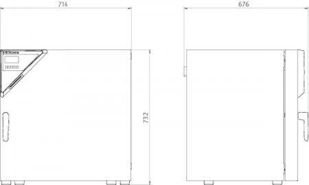 Термостат Binder BD 115 (112л, 100°С) Avantgarde.Line