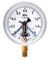 Вакуумметры, мановакуумметры, манометры электроконтактные пылевлагозащищенные ДВ2005ф, ДА2005ф, ДМ2005ф IP54(IP65)