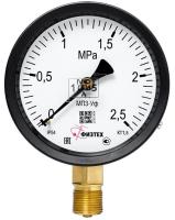 Вакуумметры, мановакуумметры, манометры общетехнические пылевлагозащищенные ВП3-Уф, МВП3-Уф, МП3-Уф IP54