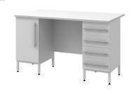 Стол пристенный на опорных тумбах Modern - 1500 СПТЛ в