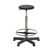 Табурет лабораторный на опорах (высота 620-760 мм) (полиуретан)