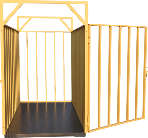 Весы для взвешивания животных ВЭТ-1-1000П-1С-Ж (1000х1500)