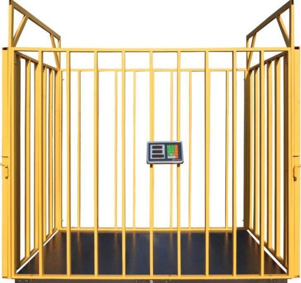 Весы для взвешивания животных ВЭТ-1-3000П-1С-Ж (1200х2000)