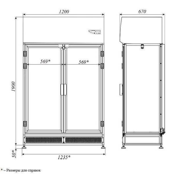 Шкаф стерильного хранения 2R-S.421-12