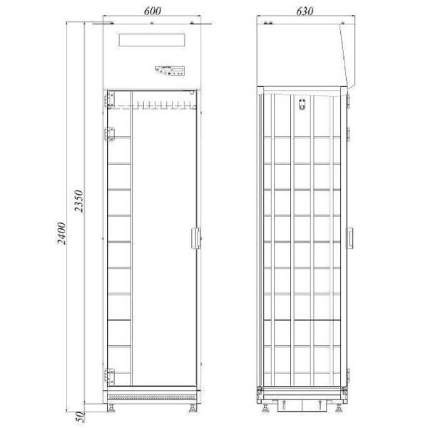 Шкаф стерильного хранения 2R-S.422-06