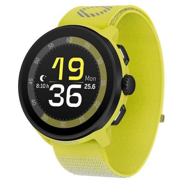 Часы SUUNTO RUN Lime с текстильным ремешком