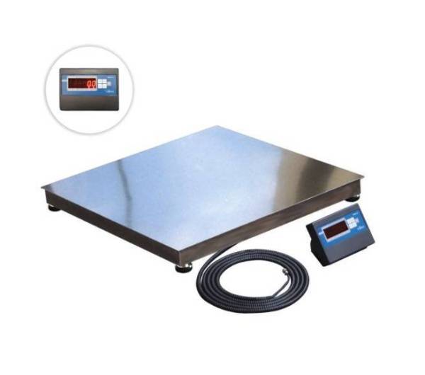 Весы платформенные ЭЛЬТОН-1500 кг (2000 х 2000 мм) нерж.ст., BM8D, А-12Е/Титан12, БС