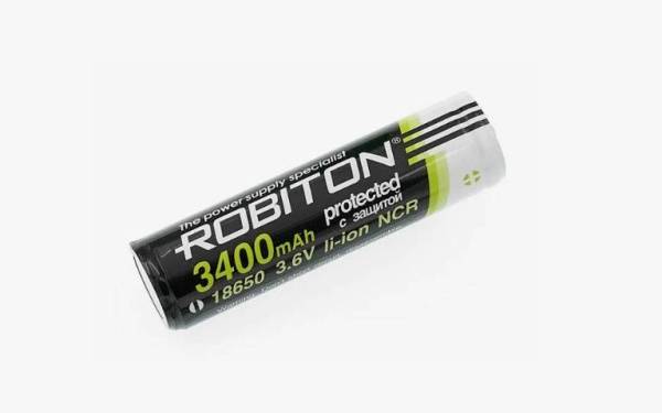 Аккумулятор ROBITON Li-NCR3400-18650
