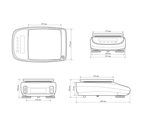 Весы лабораторные BEL LG10001 