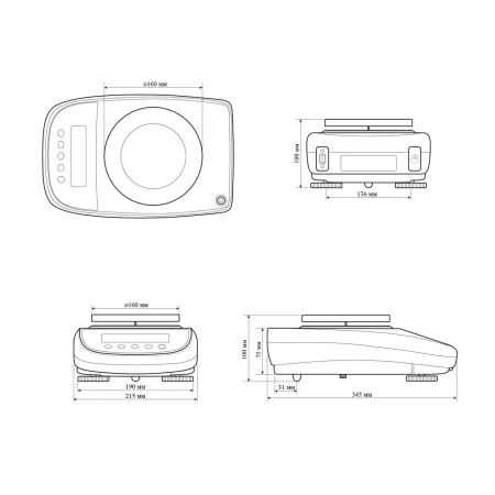 Весы лабораторные BEL LG4202i