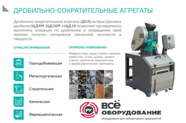 Дробильно-сократительный агрегат на базе ЩД 6