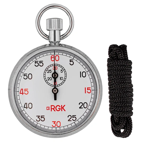 Секундомер механический RGK SWM-2A6 с поверкой