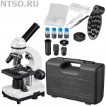 Микроскоп Bresser Junior Biolux SEL 40–1600x, белый, в кейсе - Всё Оборудование.ру : Купить в Интернет магазине для лабораторий и предприятий