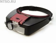 Лупа MG81007-A налобная с подсветкой - Всё Оборудование.ру : Купить в Интернет магазине для лабораторий и предприятий