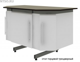 Стол торцевой трёхдверный Eco Кат. N 231507 - Всё Оборудование.ру : Купить в Интернет магазине для лабораторий и предприятий