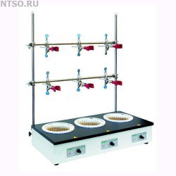 Колбонагреватель ES-4100-3 (3-х местный)  - Всё Оборудование.ру : Купить в Интернет магазине для лабораторий и предприятий