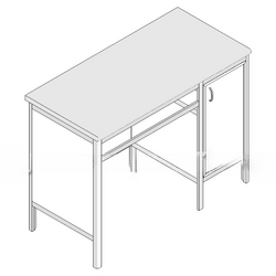 Стол для врача рабочий МА-1/2.1 - Всё Оборудование.ру : Купить в Интернет магазине для лабораторий и предприятий