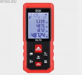 Лазерный дальномер RGK DL70 - Всё Оборудование.ру : Купить в Интернет магазине для лабораторий и предприятий