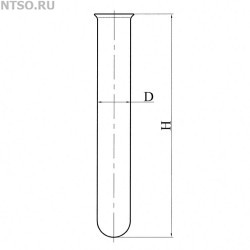 Пробирка из кварцевого стекла V 6 мл - Всё Оборудование.ру : Купить в Интернет магазине для лабораторий и предприятий