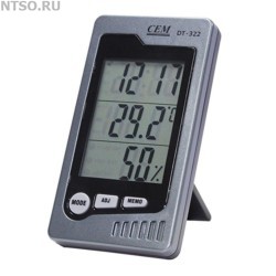 Термогигрометр CEM DT-322 - Всё Оборудование.ру : Купить в Интернет магазине для лабораторий и предприятий